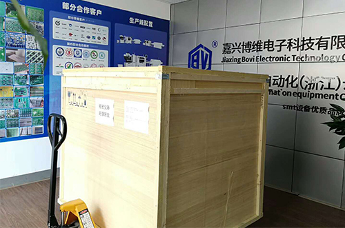 安徽客戶SMT設(shè)備專車送貨，貨到上門(mén)安裝調(diào)試